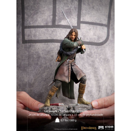 Iron Studios - Aragorn - El Señor de los Anillos - LOTR BDS Art Scale 1/10