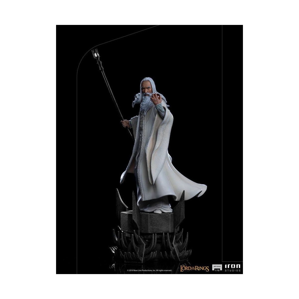 Iron Studios - Saruman - Saruman - El Señor de los Anillos - LOTR estatua BDS Art Scale 1/10
