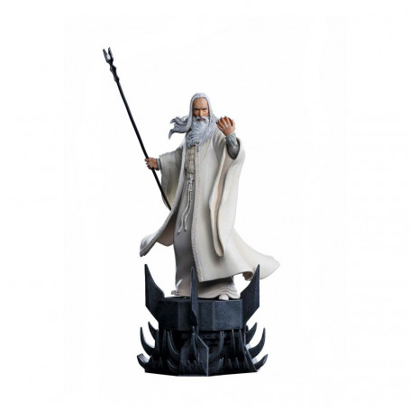 Iron Studios - Saruman - Saruman - El Señor de los Anillos - LOTR estatua BDS Art Scale 1/10
