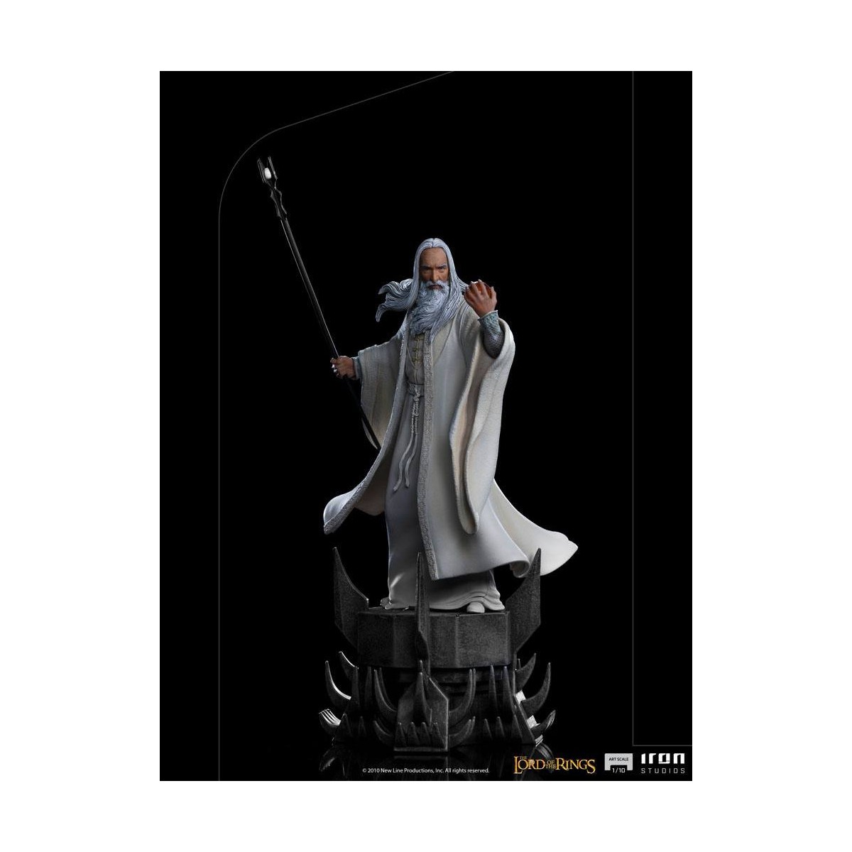 Iron Studios - Saruman - Saruman - El Señor de los Anillos - LOTR estatua BDS Art Scale 1/10