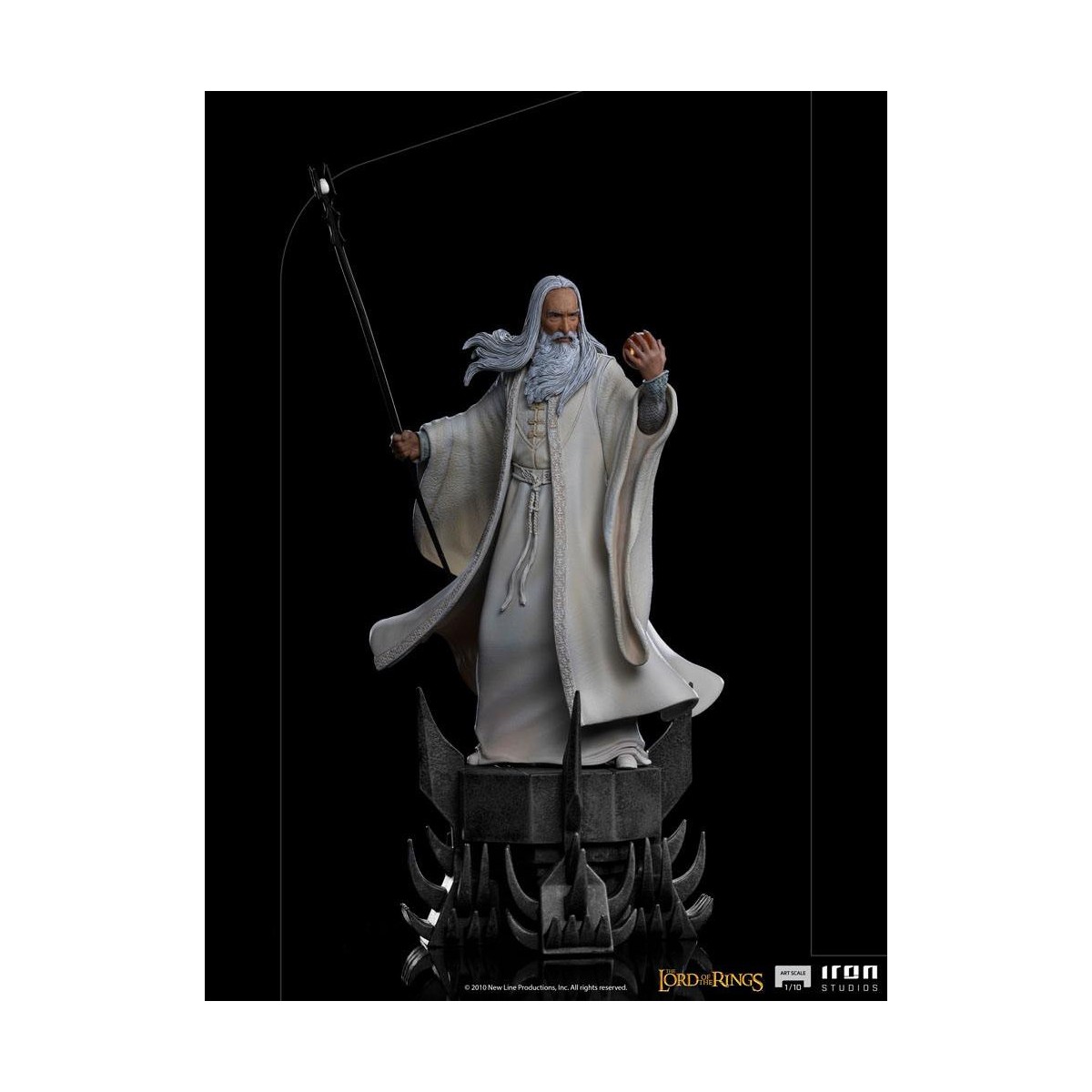 Iron Studios - Saruman - Saruman - El Señor de los Anillos - LOTR estatua BDS Art Scale 1/10