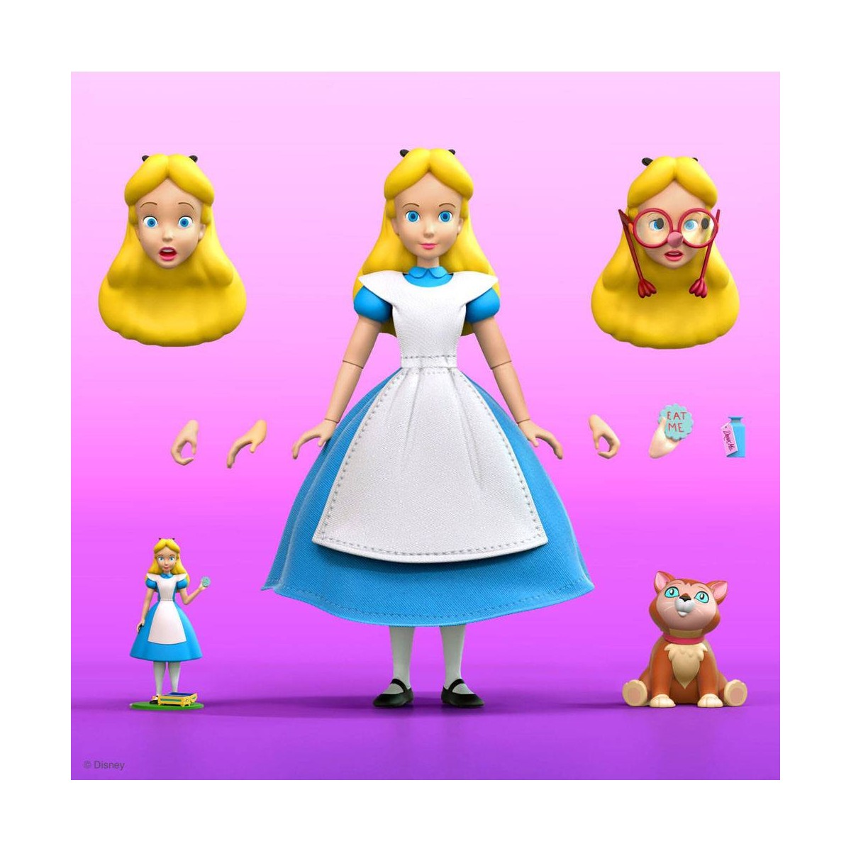 Super 7 Disney - Alicia en el País de las Maravillas - Ultimate Alice