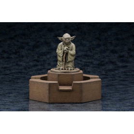 Kotobukiya Star Wars Estatua de fundición en frío Fuente de Yoda Edición Limitada
