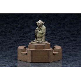 Kotobukiya Star Wars Estatua de fundición en frío Fuente de Yoda Edición Limitada