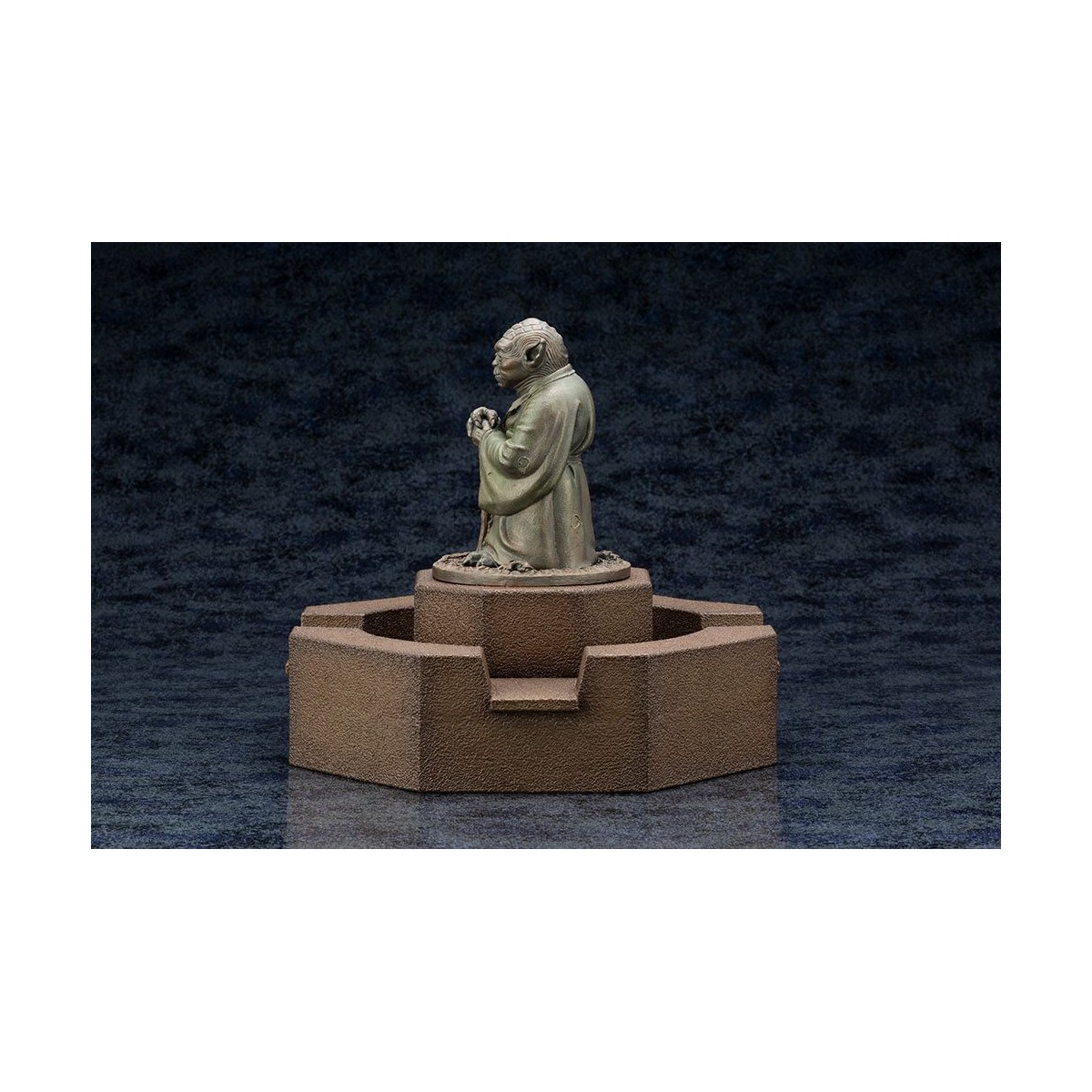 Kotobukiya Star Wars Estatua de fundición en frío Fuente de Yoda Edición Limitada
