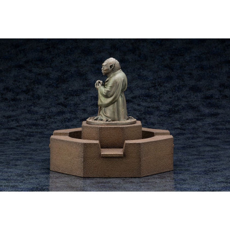 Kotobukiya Star Wars Estatua de fundición en frío Fuente de Yoda Edición Limitada