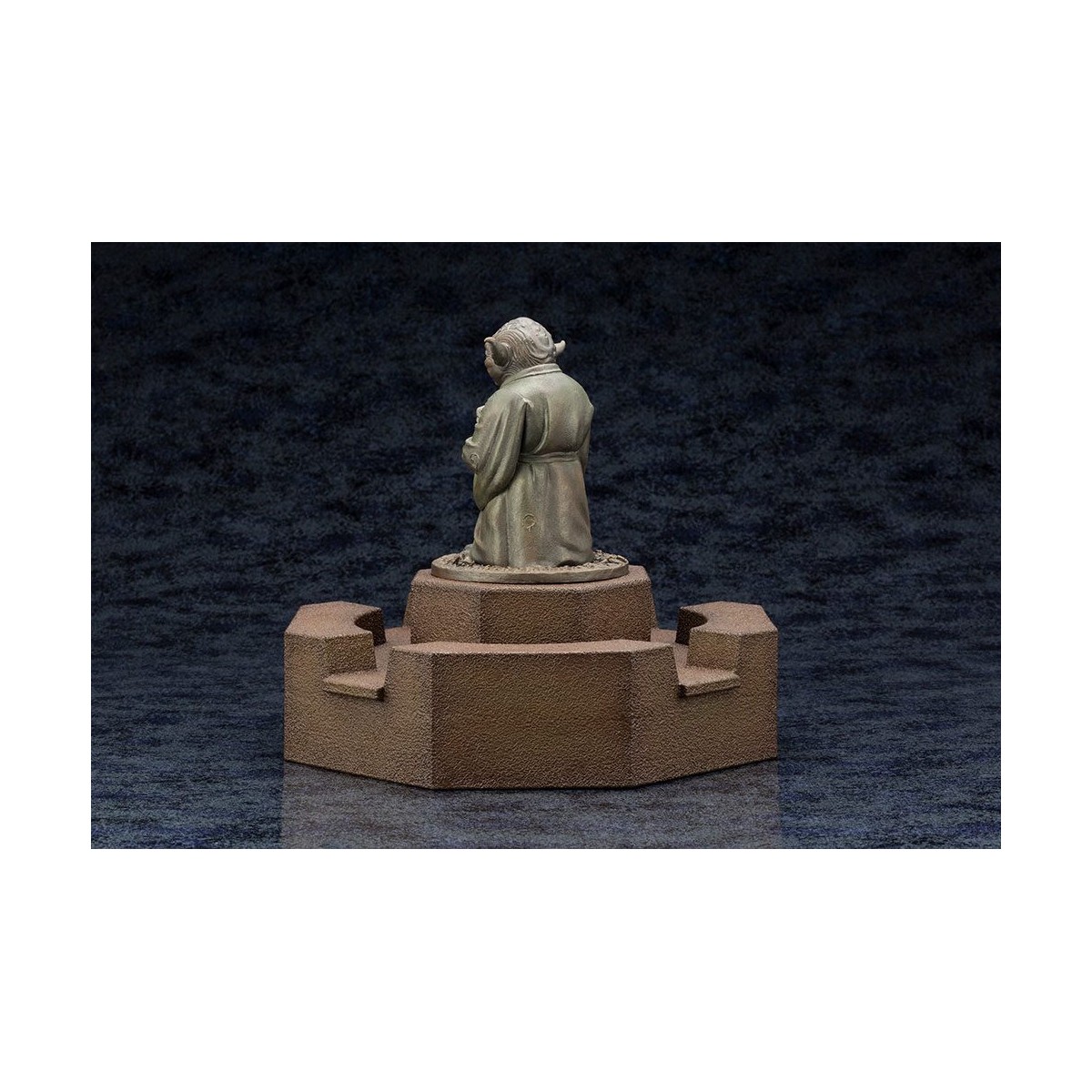 Kotobukiya Star Wars Estatua de fundición en frío Fuente de Yoda Edición Limitada