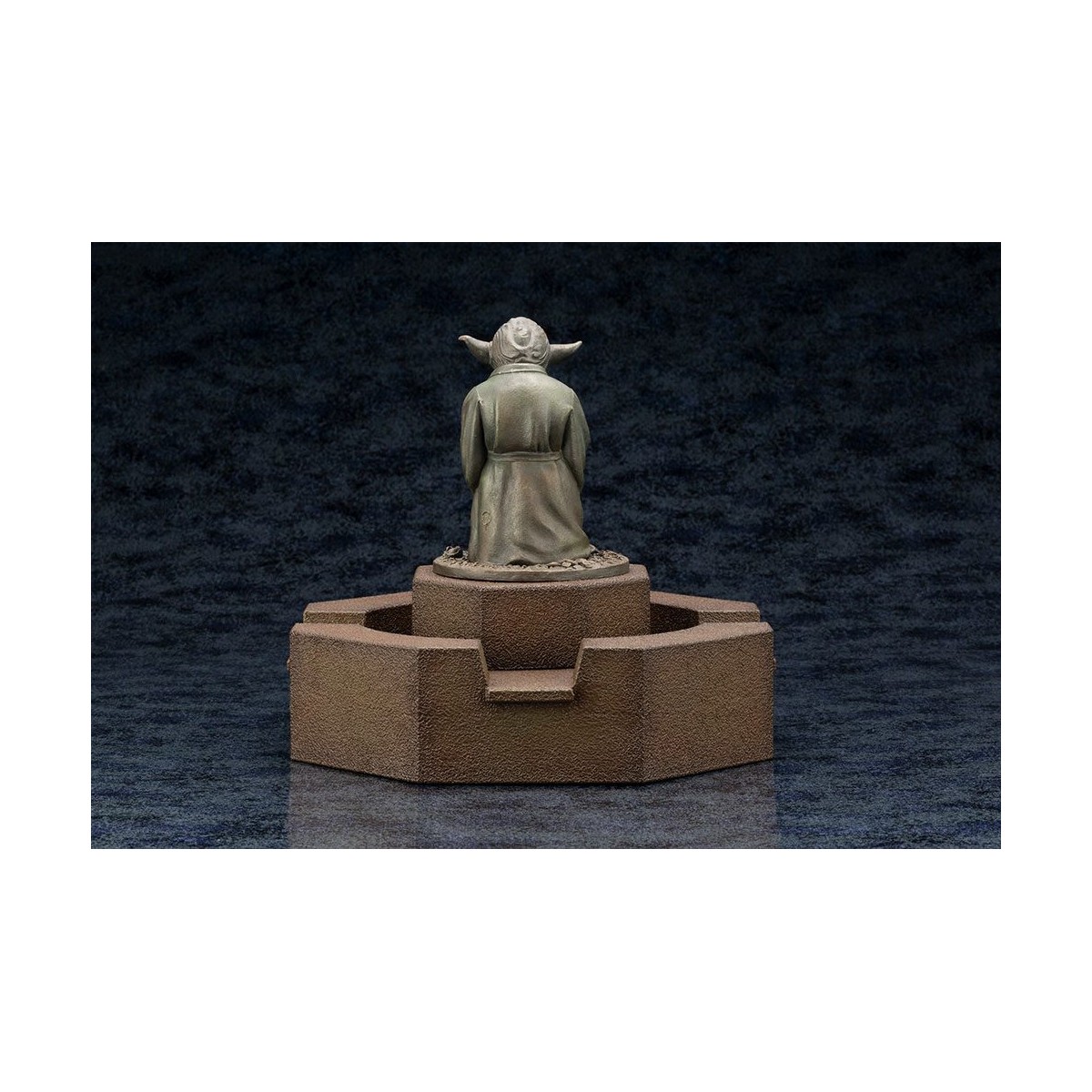 Kotobukiya Star Wars Estatua de fundición en frío Fuente de Yoda Edición Limitada