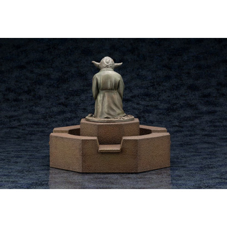 Kotobukiya Star Wars Estatua de fundición en frío Fuente de Yoda Edición Limitada