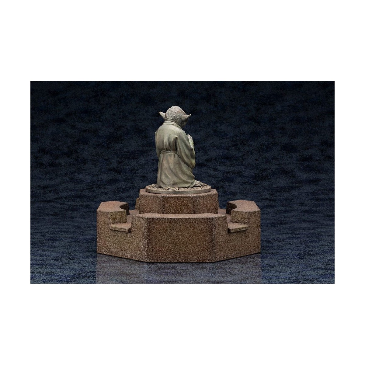Kotobukiya Star Wars Estatua de fundición en frío Fuente de Yoda Edición Limitada
