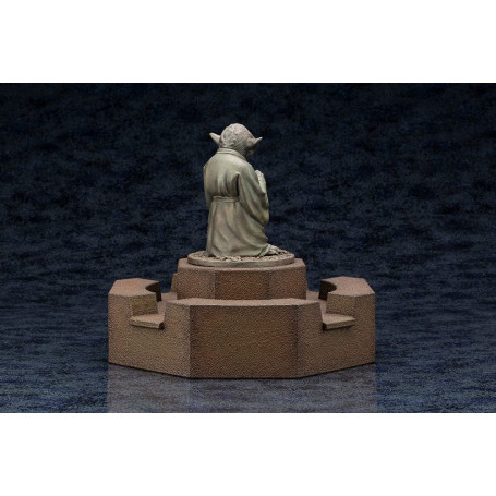 Kotobukiya Star Wars Estatua de fundición en frío Fuente de Yoda Edición Limitada