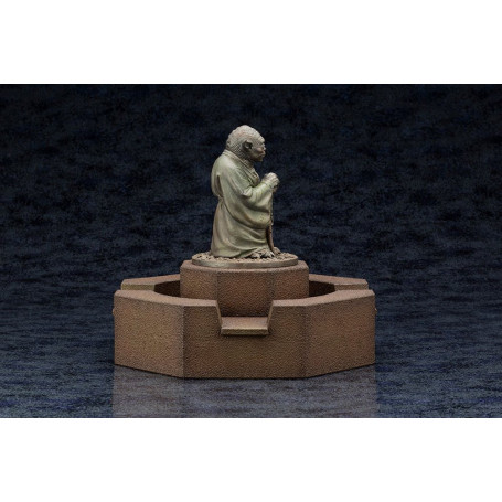Kotobukiya Star Wars Estatua de fundición en frío Fuente de Yoda Edición Limitada