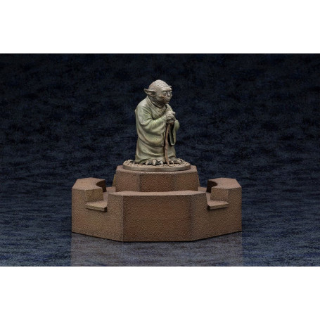 Kotobukiya Star Wars Estatua de fundición en frío Fuente de Yoda Edición Limitada