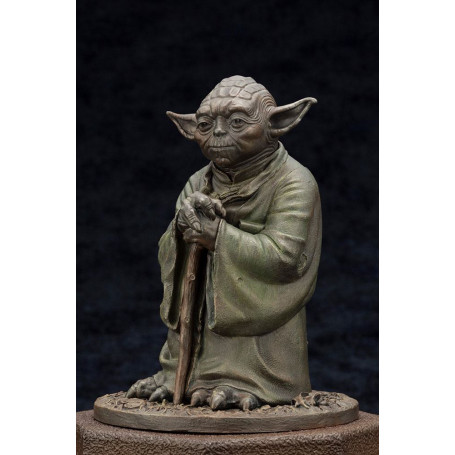 Kotobukiya Star Wars Estatua de fundición en frío Fuente de Yoda Edición Limitada