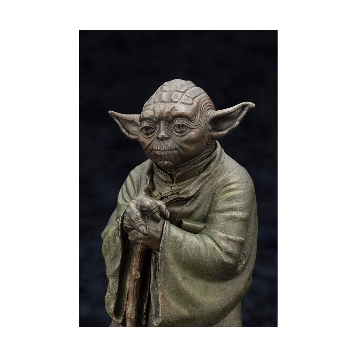 Kotobukiya Star Wars Estatua de fundición en frío Fuente de Yoda Edición Limitada