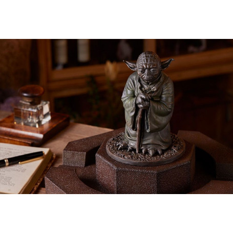 Kotobukiya Star Wars Estatua de fundición en frío Fuente de Yoda Edición Limitada