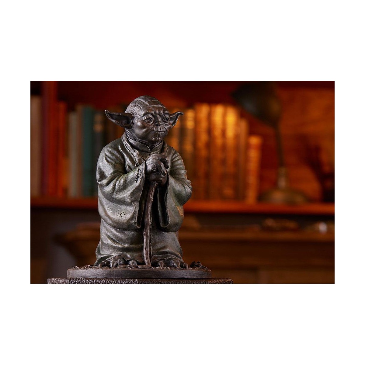 Kotobukiya Star Wars Estatua de fundición en frío Fuente de Yoda Edición Limitada