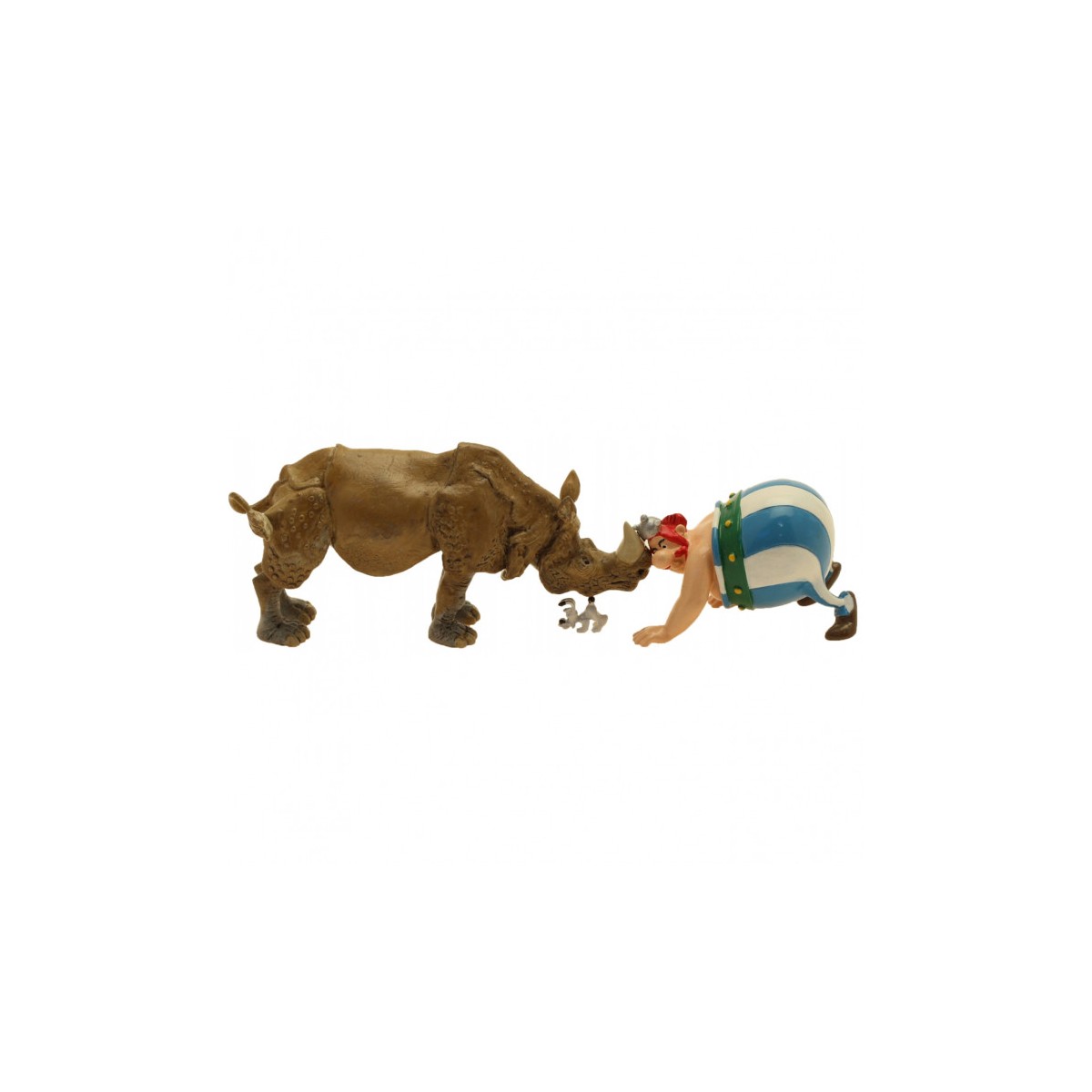 Pixi - Astérix y Obélix - Obélix frente a frente con el rinoceronte