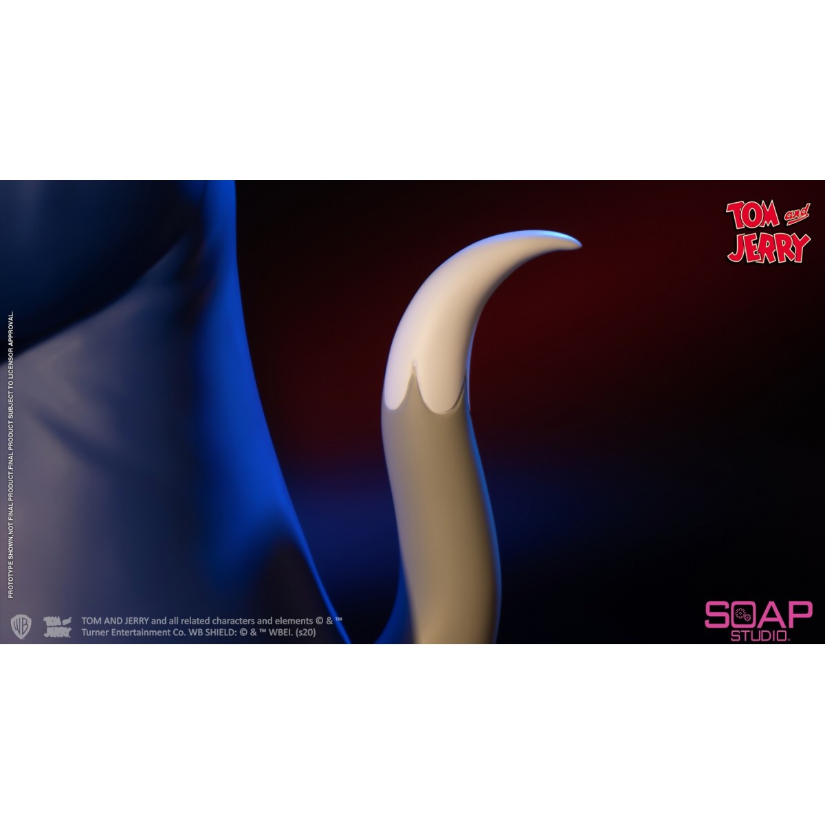 Soap Studios - Estatua de PVC del Vampiro Chino de Tom y Jerry