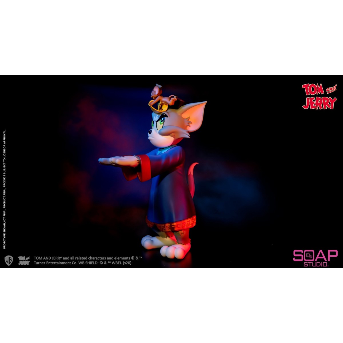 Soap Studios - Estatua de PVC del Vampiro Chino de Tom y Jerry