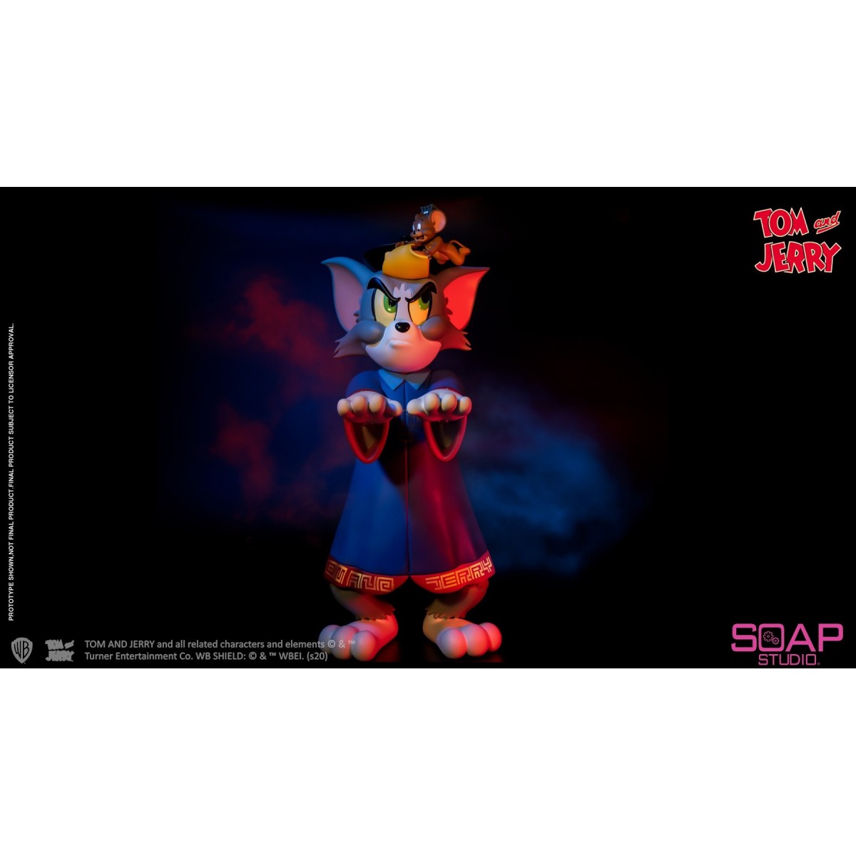 Soap Studios - Estatua de PVC del Vampiro Chino de Tom y Jerry