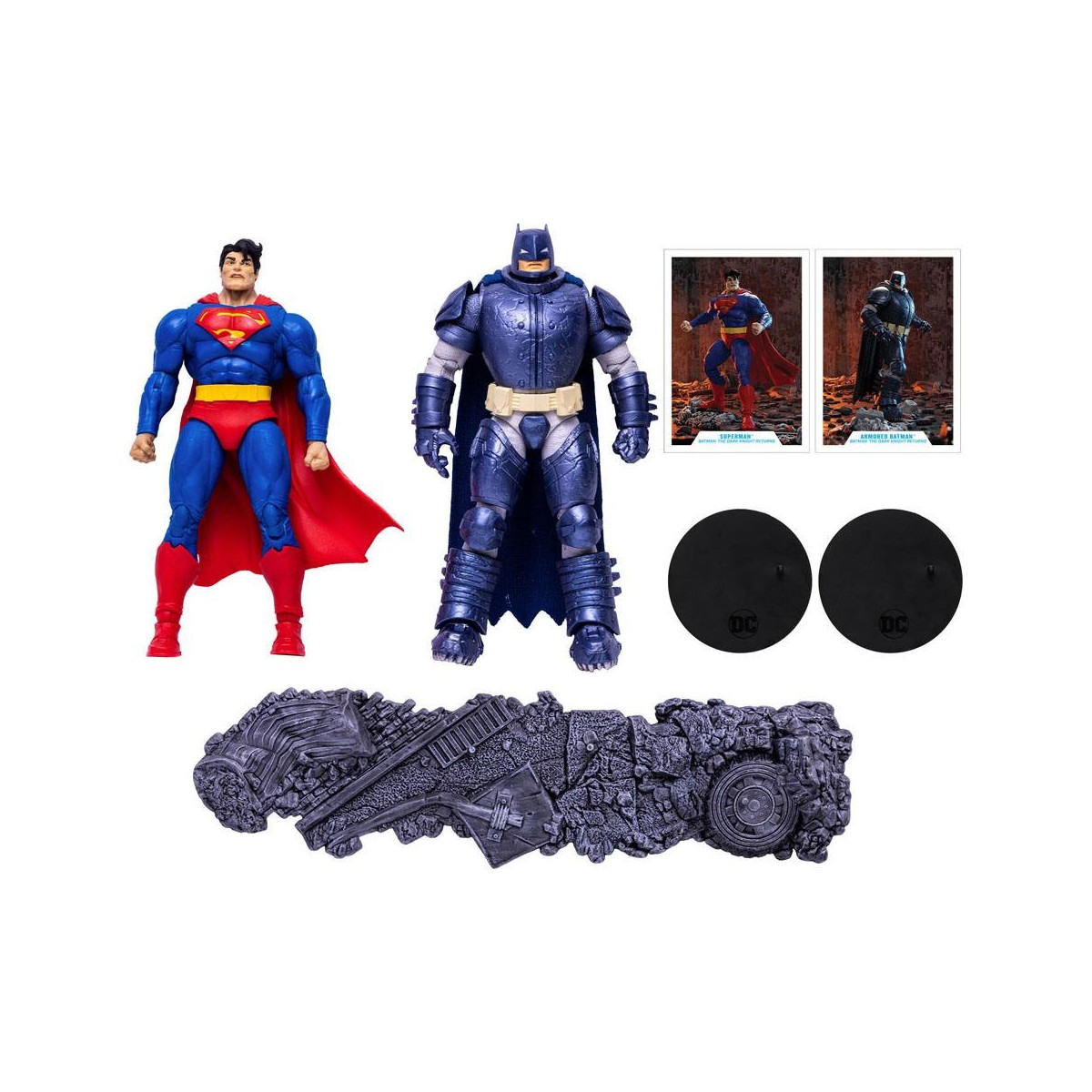 Mc Farlane DC Multiverse - Superman Vs Armored Batman (The Dark Knight Returns) 2-Pack 1/12