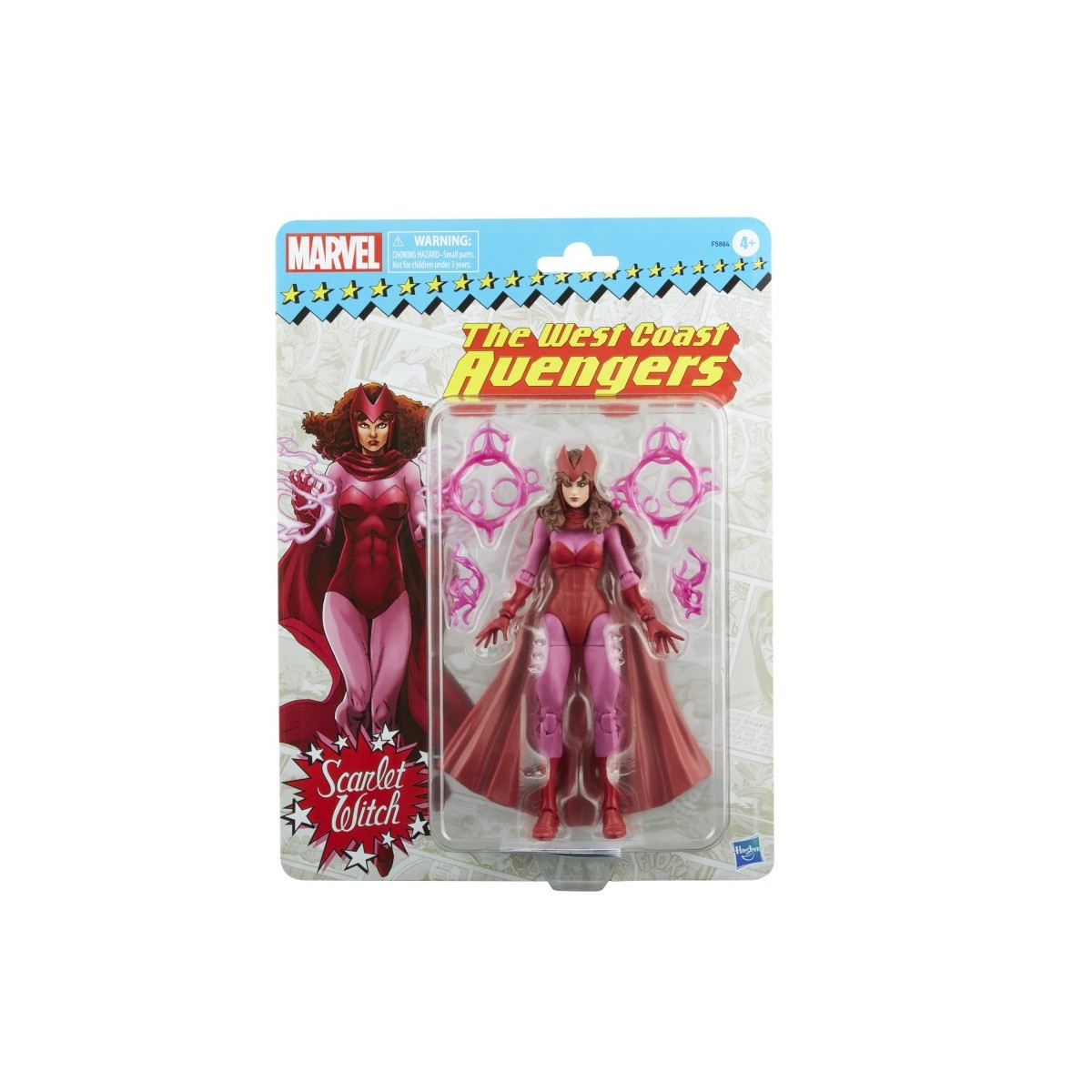Marvel Legends Retro Collection SCARLET WITCH - Los Vengadores de la Costa Oeste