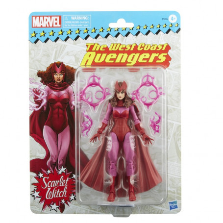 Marvel Legends Retro Collection SCARLET WITCH - Los Vengadores de la Costa Oeste