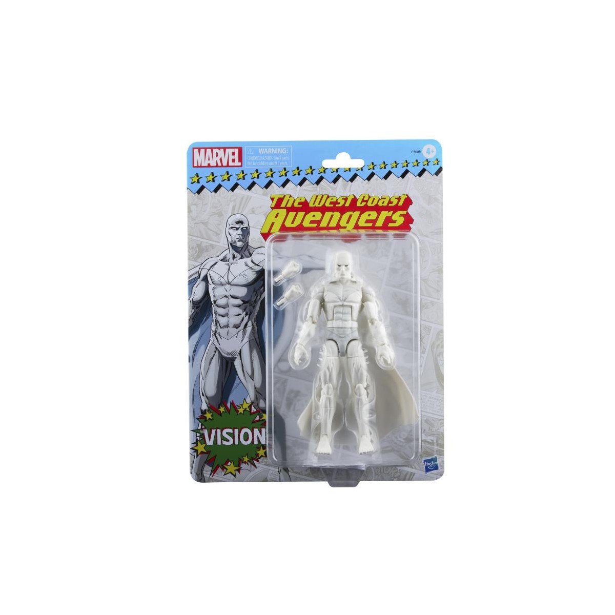 Marvel Legends Retro Collection WHITE VISION - Los Vengadores de la Costa Oeste