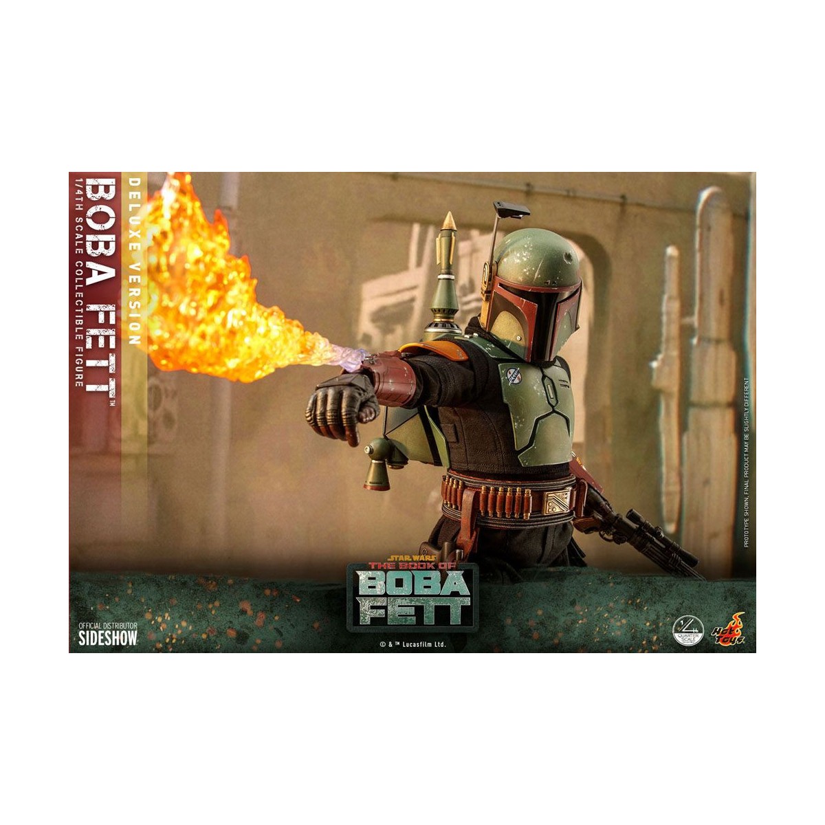 Hot Toys Star Wars - Boba Fett 1/4 Deluxe - El Libro de Boba Fett
