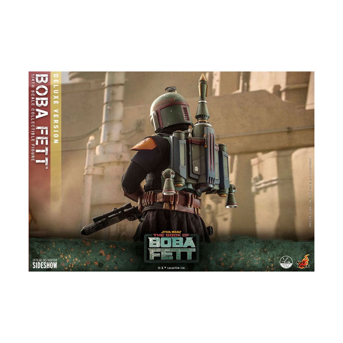 Hot Toys Star Wars - Boba Fett 1/4 Deluxe - El Libro de Boba Fett