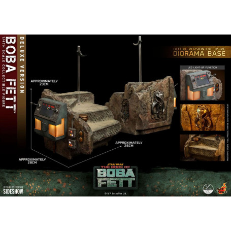 Hot Toys Star Wars - Boba Fett 1/4 Deluxe - El Libro de Boba Fett