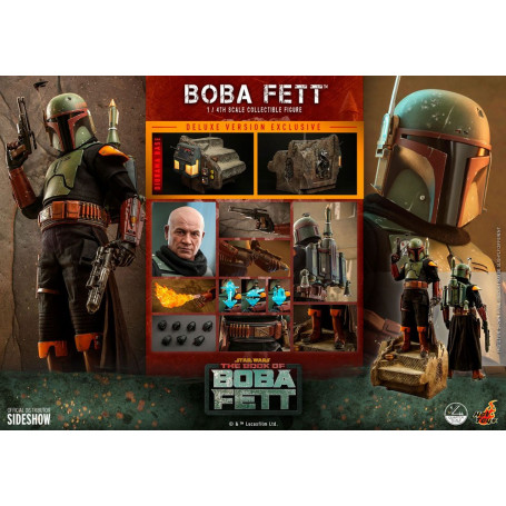 Hot Toys Star Wars - Boba Fett 1/4 Deluxe - El Libro de Boba Fett