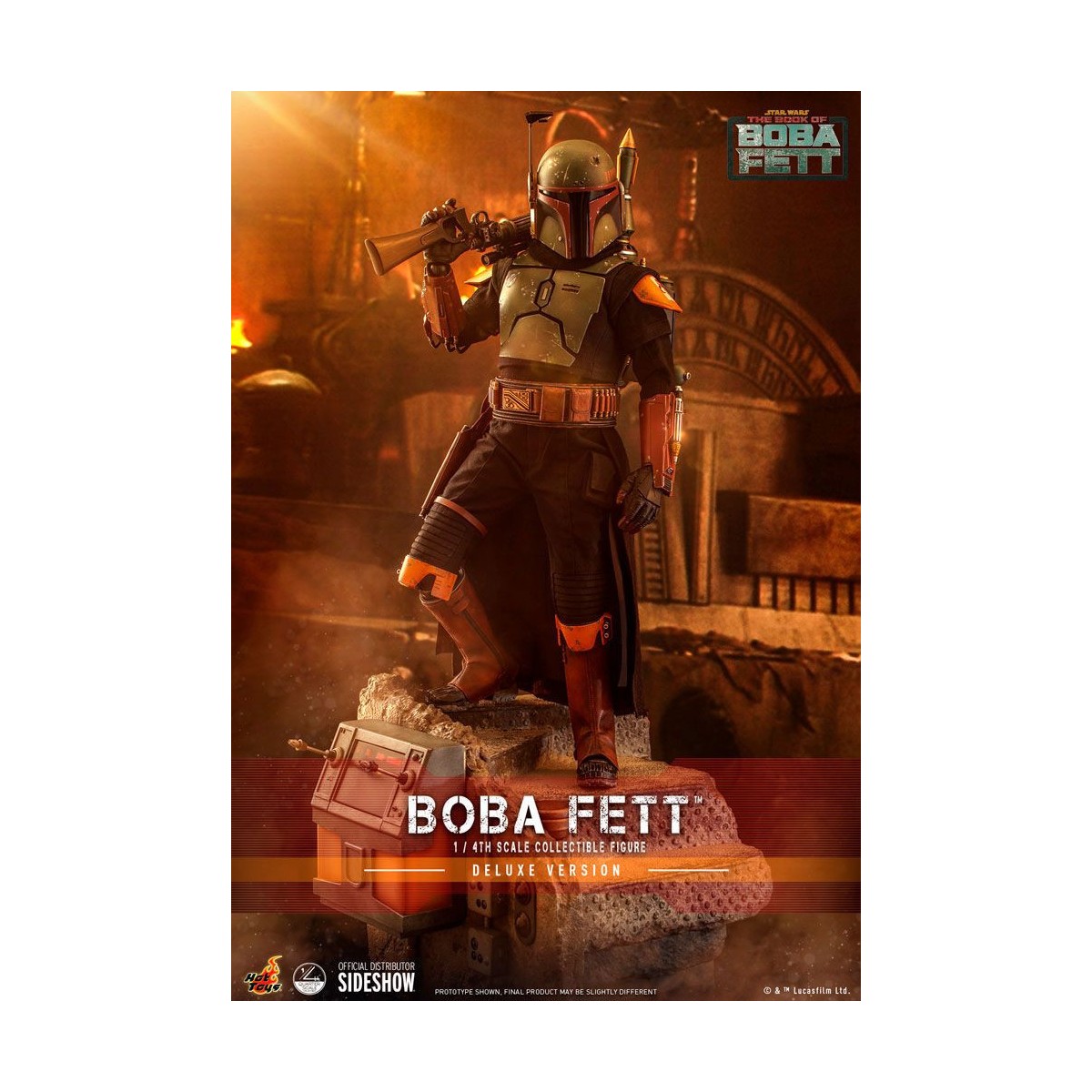 Hot Toys Star Wars - Boba Fett 1/4 Deluxe - El Libro de Boba Fett