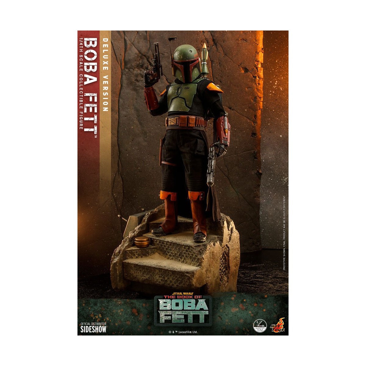 Hot Toys Star Wars - Boba Fett 1/4 Deluxe - El Libro de Boba Fett