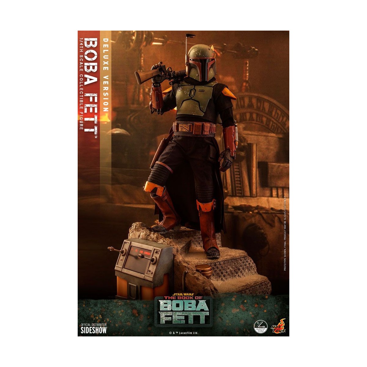 Hot Toys Star Wars - Boba Fett 1/4 Deluxe - El Libro de Boba Fett