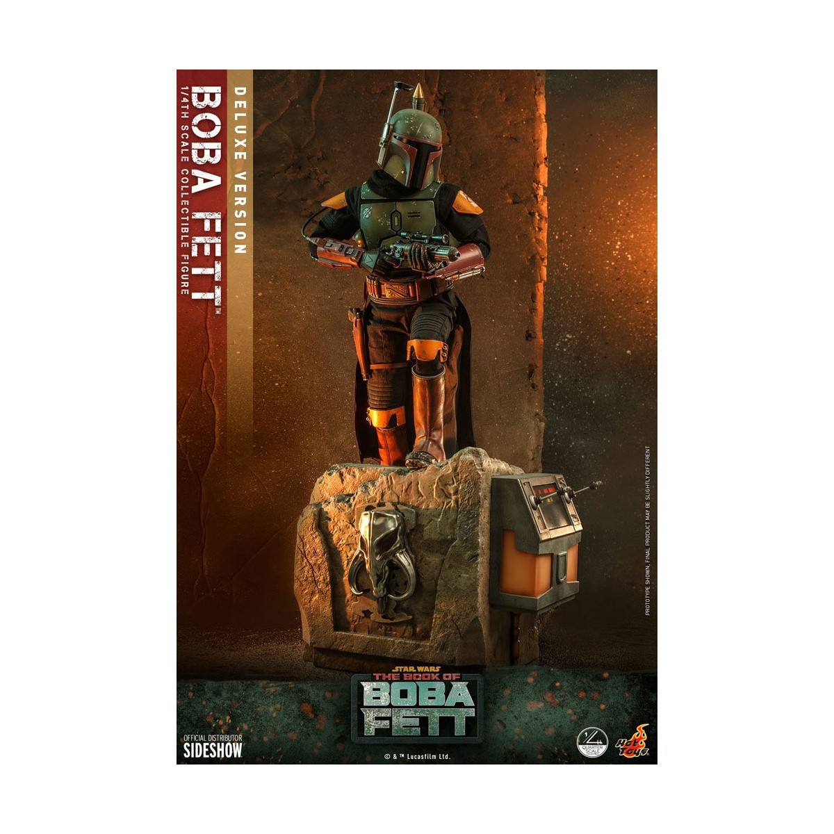 Hot Toys Star Wars - Boba Fett 1/4 Deluxe - El Libro de Boba Fett