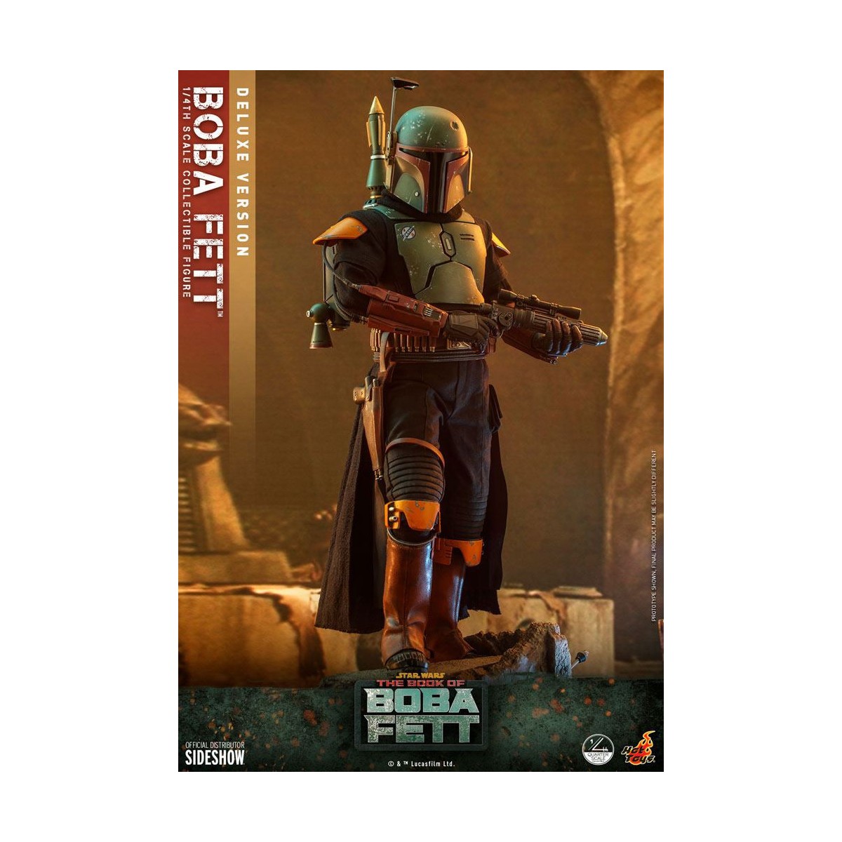 Hot Toys Star Wars - Boba Fett 1/4 Deluxe - El Libro de Boba Fett