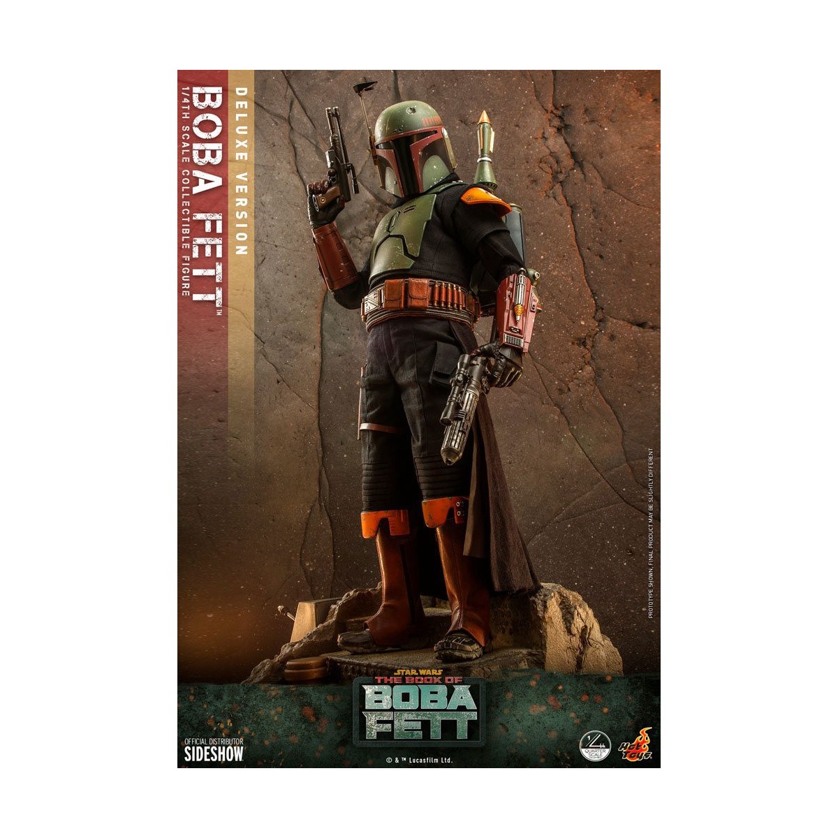 Hot Toys Star Wars - Boba Fett 1/4 Deluxe - El Libro de Boba Fett