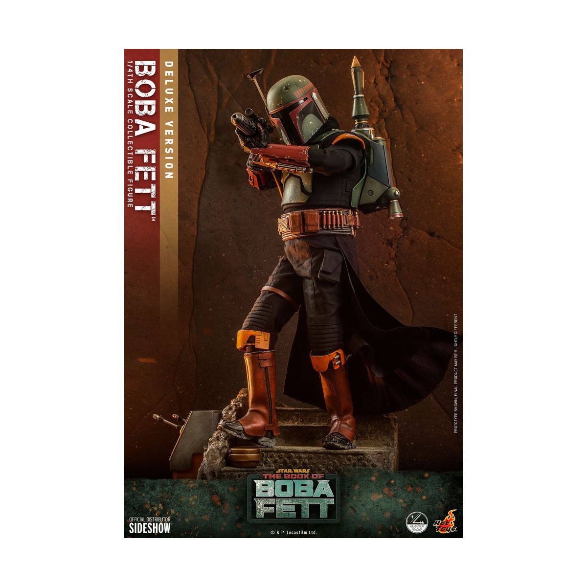 Hot Toys Star Wars - Boba Fett 1/4 Deluxe - El Libro de Boba Fett