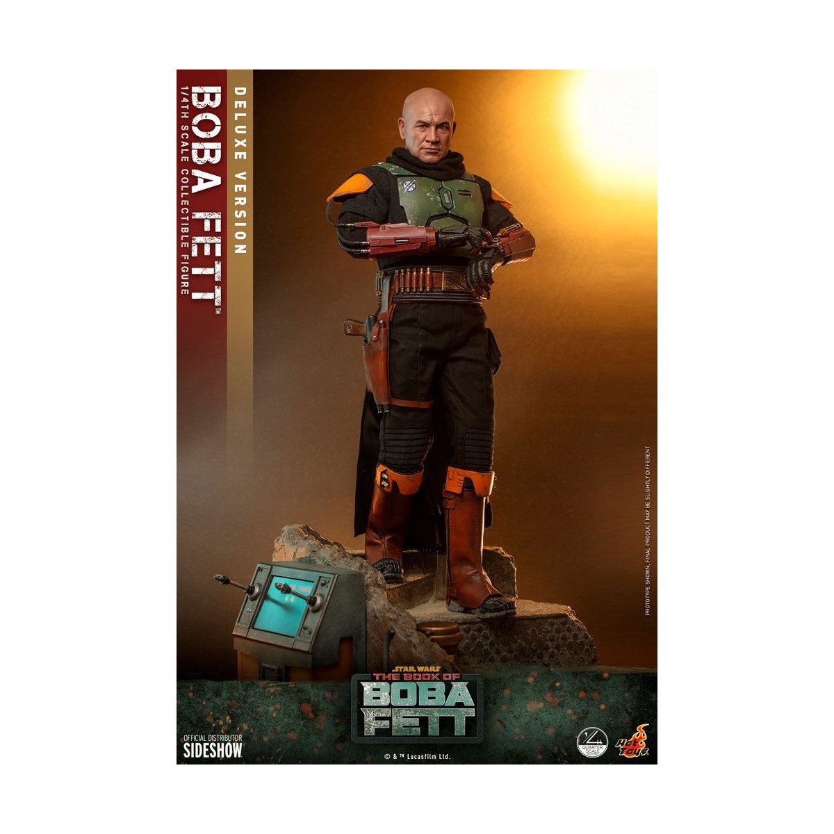 Hot Toys Star Wars - Boba Fett 1/4 Deluxe - El Libro de Boba Fett