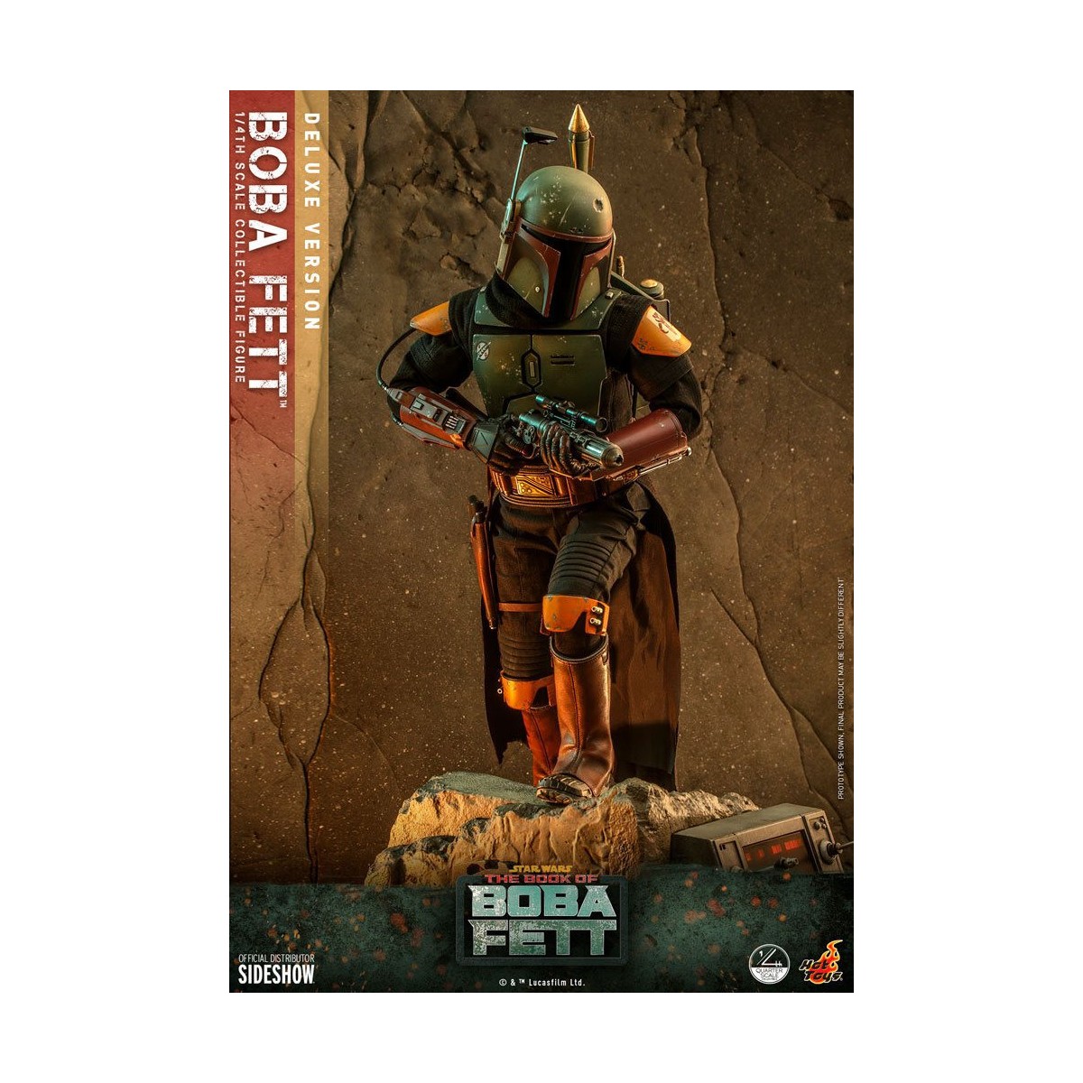 Hot Toys Star Wars - Boba Fett 1/4 Deluxe - El Libro de Boba Fett