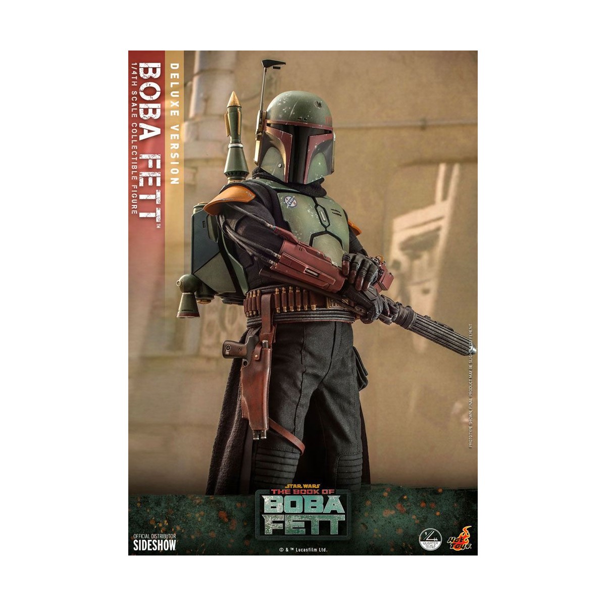Hot Toys Star Wars - Boba Fett 1/4 Deluxe - El Libro de Boba Fett