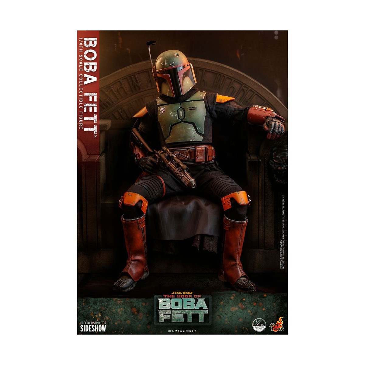 Hot Toys Star Wars - Boba Fett 1/4 - El libro de Boba Fett