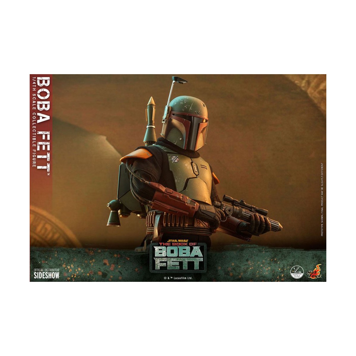 Hot Toys Star Wars - Boba Fett 1/4 - El libro de Boba Fett