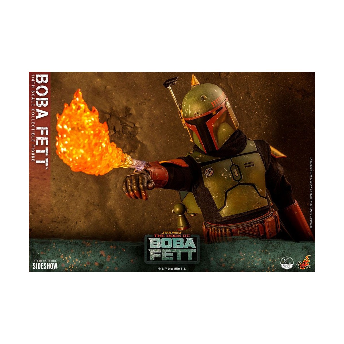Hot Toys Star Wars - Boba Fett 1/4 - El libro de Boba Fett
