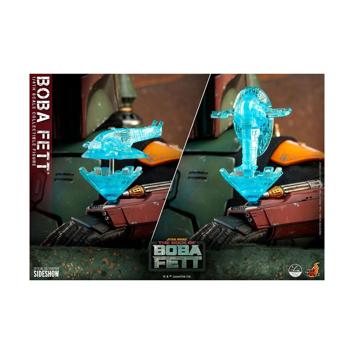 Hot Toys Star Wars - Boba Fett 1/4 - El libro de Boba Fett