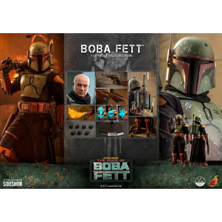 Hot Toys Star Wars - Boba Fett 1/4 - El libro de Boba Fett