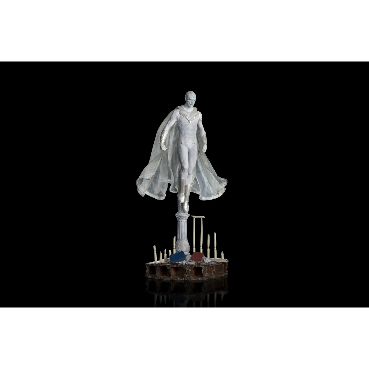 Iron Studios Marvel - Wanda Vision - White Vision - BDS Art Scale 1/10