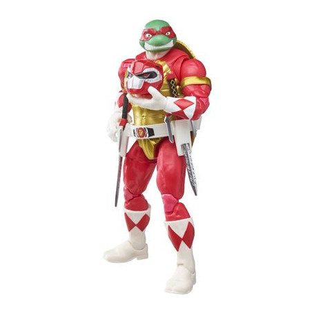 Hasbro - RAPHAEL Y SOLDADO DE PIE TOMMY 2-Pack - Colección Lightning Power Rangers